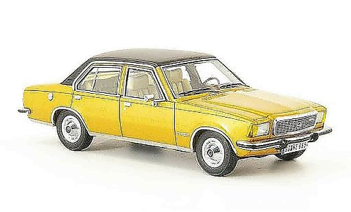 Opel Commodore B 1/43 Neo or negro 4 turig 1973 coche miniatura