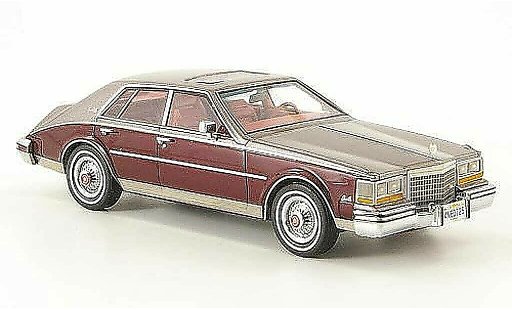 Cadillac Seville Sedan 1/43 Neo 1981 Mk II gris/negro-rojo coche miniatura