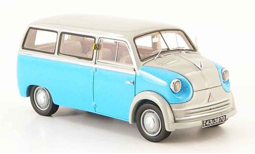 Lloyd LT 500 1/43 Neo 600 azul gris 1955 coche miniatura