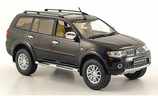 Mitsubishi Pajero Sport 1/43 Vitesse negro coche miniatura