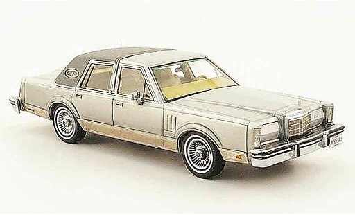 Lincoln Continental 1979 1/43 Neo MK VI gris coche miniatura