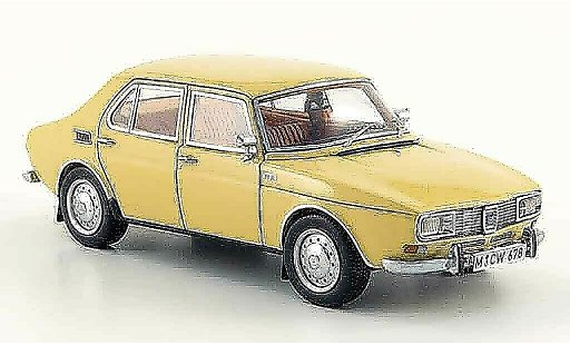 Saab 99 Base 1/43 Neo beige 4 turig edition liavecee 300 1971 coche miniatura