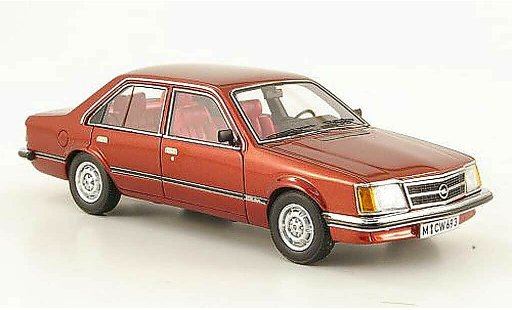Opel Commodore C 1/43 Neo 2.5 S rojo 4-portes lim. Aufl. 300 1978 coche miniatura