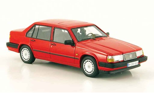 Volvo 940 Base 1/43 Neo rojo 1992 coche miniatura