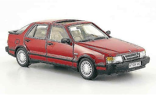 Saab 9000 Turbo 1/43 Neo rojo edition liavecee 300 coche miniatura