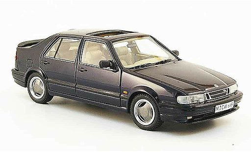 Saab 9000 CS 1/43 Neo azul edition liavecee 300 1992 coche miniatura