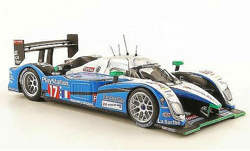 Peugeot 908 2009 1/43 IXO HDi FAP No.17 PlayStation 24h Le Mans coche miniatura