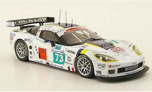 Chevrolet Corvette course 1/43 IXO C6 R No.73 24h Le Mans 2009 coche miniatura