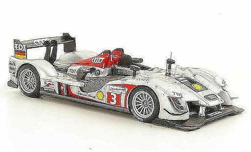 Audi R15 course 1/43 IXO 2009 TDI No.3 T.Bernhard / R.Dumas / A.Premat 24h Le Mans coche miniatura