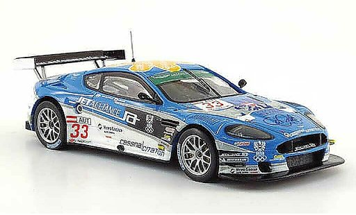 Aston Martin DBR9 gt1 1/43 IXO No.33 FIA GT ganador Silverstone 2008 coche miniatura