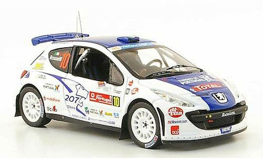 Peugeot 207 S2000 1/43 IXO No.10 Total Rally Portugal 2008 coche miniatura