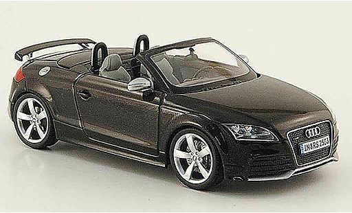 Audi TT rs roadster 1/43 Schuco negro 2009 coche miniatura