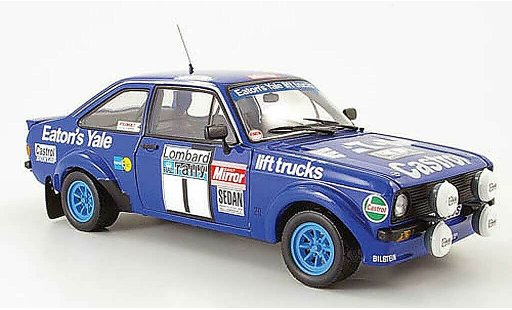 Ford Escort RS 1/18 Sun Star no.1 eaton yale ganador rallye gb 1979 coche miniatura