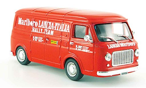 Fiat 238 Van 1/43 Pego marlboro rennservice furgoneta 1975 coche miniatura