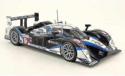 Peugeot 908 2009 1/18 Norev hdi fap no.9 total ganador 24h le mans coche miniatura