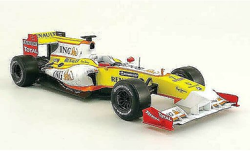 Renault F1 2009 1/18 Norev r 29 no.7 ing formula 1 showcar coche miniatura