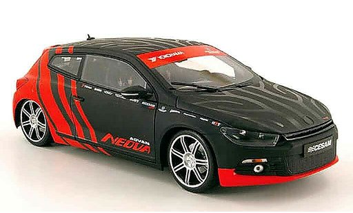 Volkswagen Scirocco GTI 1/18 Norev yokohama cesam pts salon paris 2009 coche miniatura