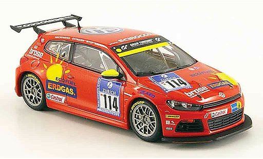 Volkswagen Scirocco GT24 1/43 Norev cgn no.114 24h nurburgring 2009 coche miniatura