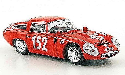 Alfa Romeo Giulia TZ1 1/43 Best no.152 giugno sutera targa florio 1970 coche miniatura