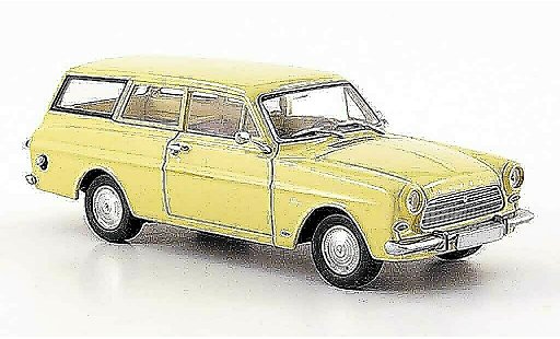 Ford Taunus Berline 1/43 Minichamps 12 M (P 4) Turnier beige coche miniatura