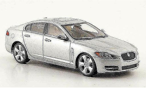 Jaguar XF Base 1/43 Minichamps gris metallisee 2007 coche miniatura