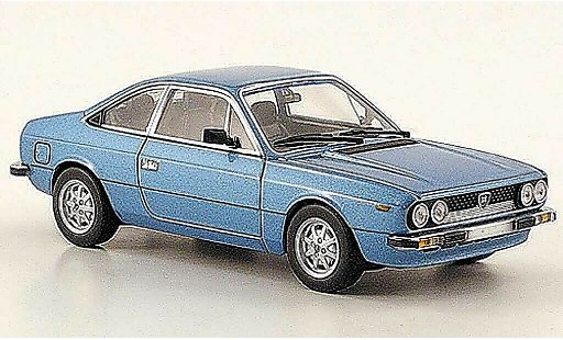 Lancia Beta Coupe 1/43 Minichamps azul 1980 coche miniatura