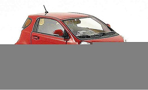 Toyota IQ Base 1/43 Minichamps rojo 2009 coche miniatura