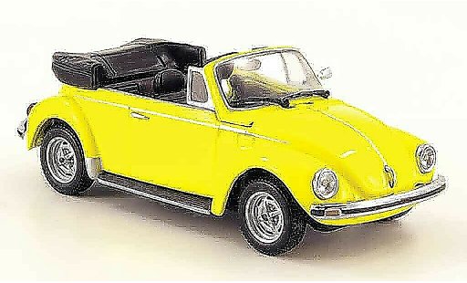 Volkswagen Coccinelle Cabriolet 1/43 Minichamps 1303 amarillo 1974 coche miniatura