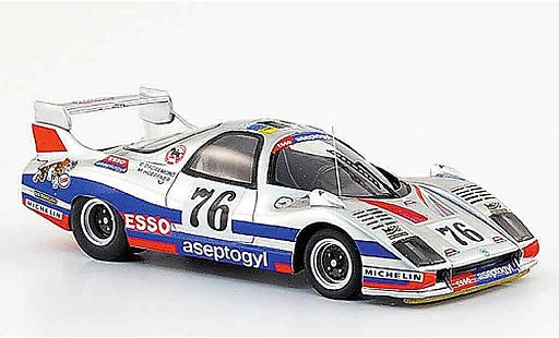 Peugeot WM 1978 1/43 Bizarre no.76 esso aseptogyl 24h le mans P76 coche miniatura