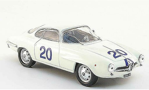 Alfa Romeo Giulietta sprint special 1/43 M4 SS No.20 Bosco/Bevilacqua Targa Flori 1961 coche miniatura