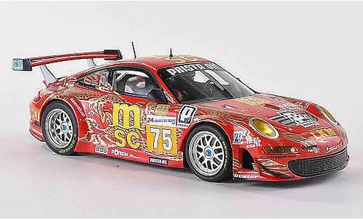 Porsche 911 GT3 CUP 1/43 Minichamps 2009 No.75 Prista Oil 24h Le Mans coche miniatura