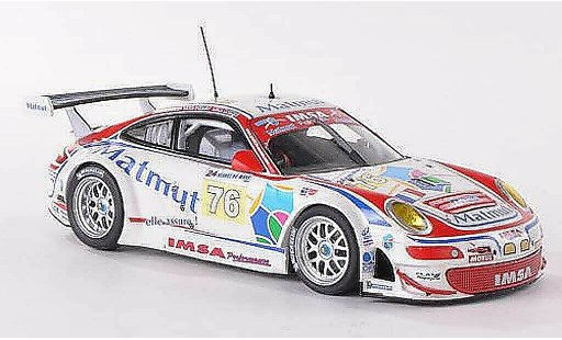 Porsche 911 GT3 RSR 1/43 Minichamps 2009 No.76 Matmut 24h Le Mans Narac/Long/Pilet coche miniatura