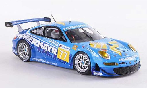 Porsche 911 GT3 RSR 1/43 Minichamps 2009 No.77 Felbermayr 24h Le Mans Lieb/Lietz/Henzler coche miniatura