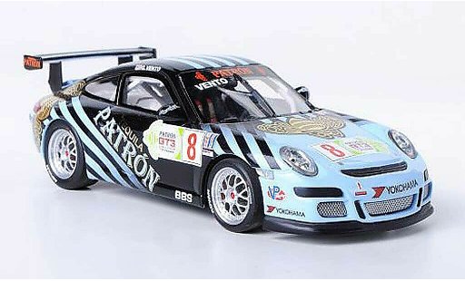 Porsche 911 GT3 CUP 1/43 Minichamps 2009 No.8 G.Vento IMSA Challenge coche miniatura