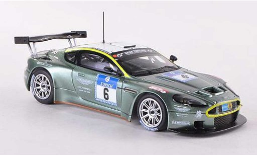 Aston Martin DBRS9 gt3 1/43 Minichamps No.6 24h Nurburgring 2008 T.Enge/R.Lechner/S.Mucke/K.Wendlinger coche miniatura