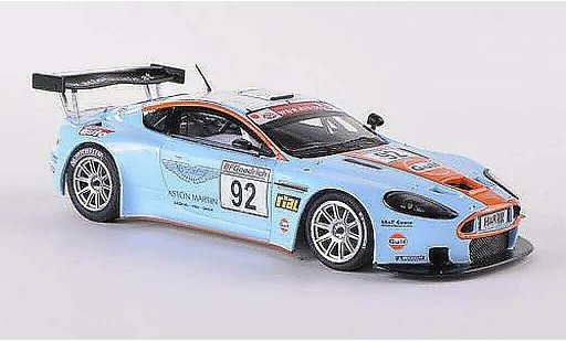 Aston Martin DBRS9 gt3 1/43 Minichamps No.92 Gulf Enge/Lechner VLN Nurburgring 2008 coche miniatura
