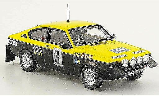 Opel Kadett C Rallye 1/43 Trofeu e no.3 sachs winterrallye 1977 coche miniatura
