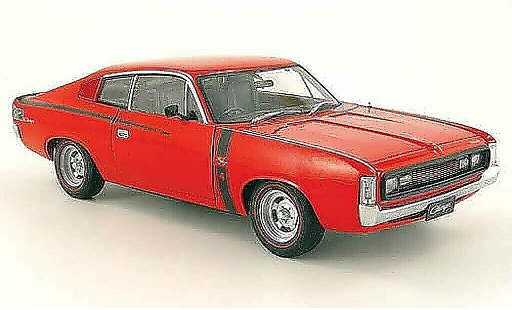 Chrysler Charger Coupe 1/18 Autoart e49 rojo coche miniatura