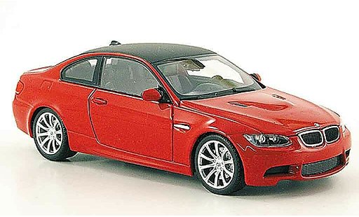 Bmw M3 coupe 1/43 Minichamps E92 rojo 2007 coche miniatura