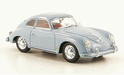 Porsche 356 1959 1/43 Minichamps A Coupe gris azul coche miniatura