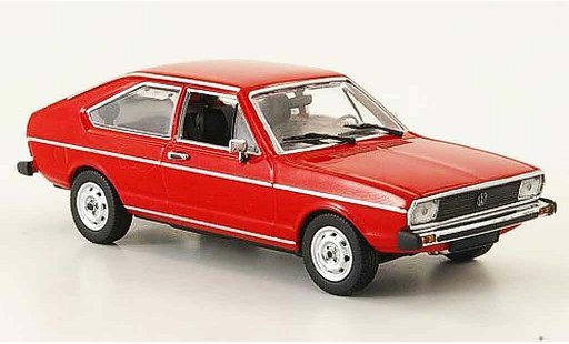 Volkswagen Passat B1 1/43 Minichamps rojo 1975 coche miniatura