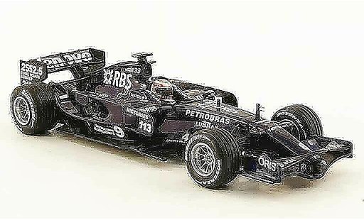 Toyota F1 Williams 1/43 Minichamps fw 30 no.8 test jerez 2008 coche miniatura