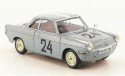 Bmw 700 Sport 1/43 Minichamps No.24 pieza Greger 12h Hockenheim 1960 coche miniatura