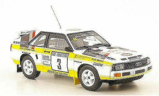 Audi Sport Quattro rallye 1/43 Minichamps No.3 Rally Monte Carlo 1985 coche miniatura