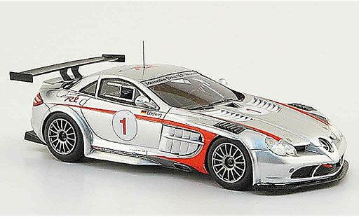 Mercedes SLR 722 GT 1/43 Spark McLaren (R 199) No.1 Club Trophy 2008 coche miniatura