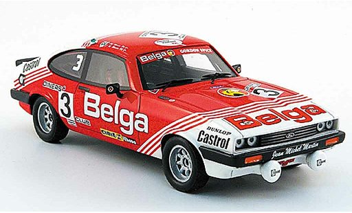 Ford Capri 3.0S 1/43 Premium X MK III 3.0 S No.3 Belga 24h Spa 1980 coche miniatura