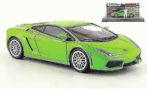 Lamborghini Gallardo LP560-4 LP560-4 1/43 Minichamps verde avec figur the stig coche miniatura