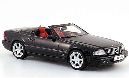 Mercedes Classe SL 500 1/43 Autoart negro Final Edition coche miniatura