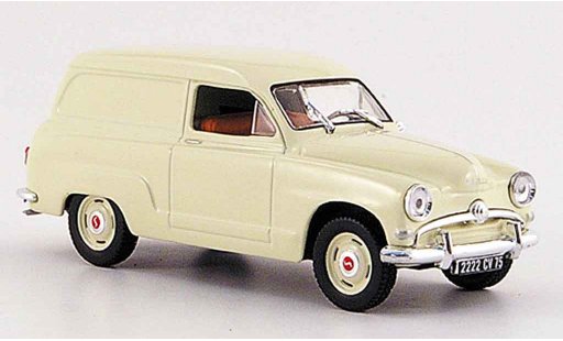 Simca Aronde Kasten 1/43 Norev furgoneta beige 1954 coche miniatura