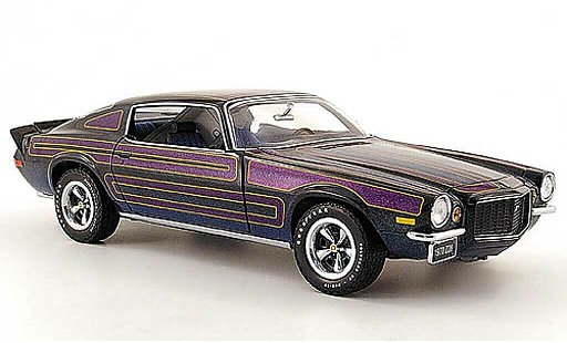 Chevrolet Camaro Z28 1/18 Franklin Mint lila 1970 coche miniatura